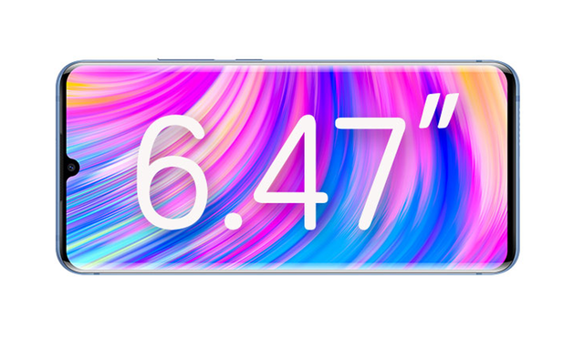 El smartphone integra una pantalla AMOLED de 6,47 pulgadas. Foto: ZTE