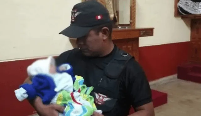 Huancayo: Abandonan a bebé en parroquía 