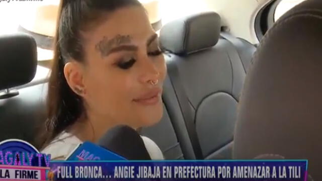 Tilsa Lozano teme a Angie Jibaja y solicita orden de alejamiento [VIDEO]