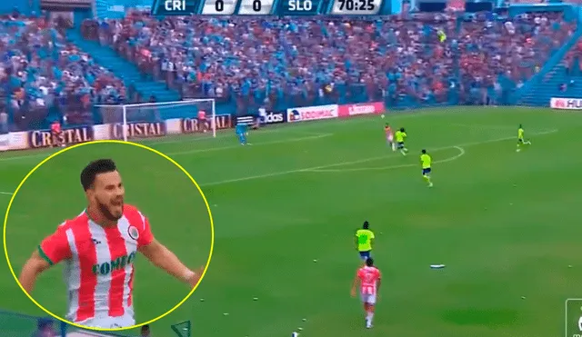 Daniel Peredo narró el golazo que le hizo Juan Pablo Vergara a Sporting Cristal en el año 2015. | Foto: Movistar Deportes