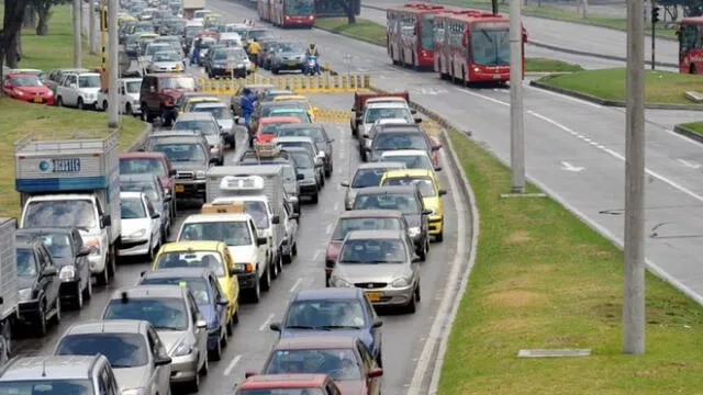 Bogotá lidera la lista de mayor caos vehicular. Foto: Getty