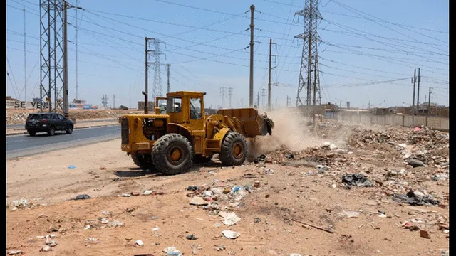 Las jornadas de limpieza se realizarán en los lugares afectados por la basura y el desmonte. Foto: Municipalidad Provincial de Chiclayo.