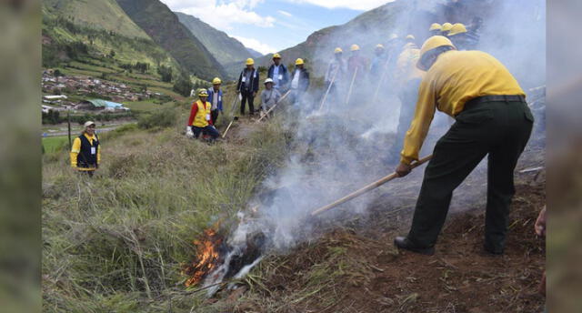 Cusco: Capacitarán a militares sobre el manejo de incendios forestales 