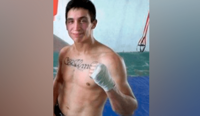 Pancera, boxeador según fuentes locales, de 25 años, fue detenido por la Policía Bonaerense. Foto: Twitter
