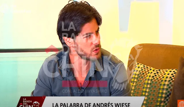 Andrés Wiese usuarios en redes critican la entrevista del actor en La banda del chino y no creen en su defensa