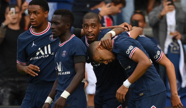 PSG suma 15 puntos en la Ligue 1. Foto: AFP