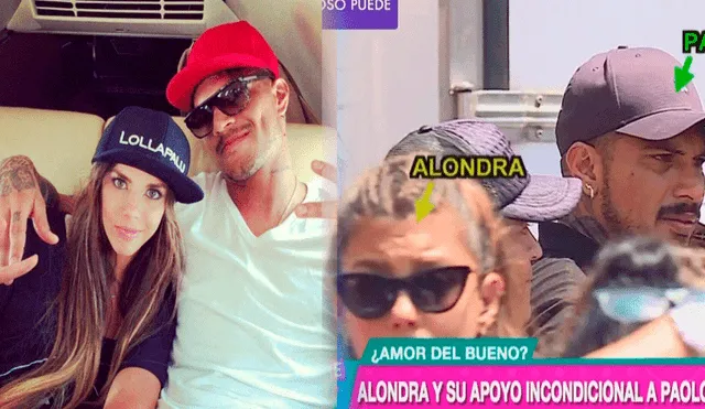 Alondra García Miró acompañó a Paolo Guerrero en todo momento tras fuerte pérdida