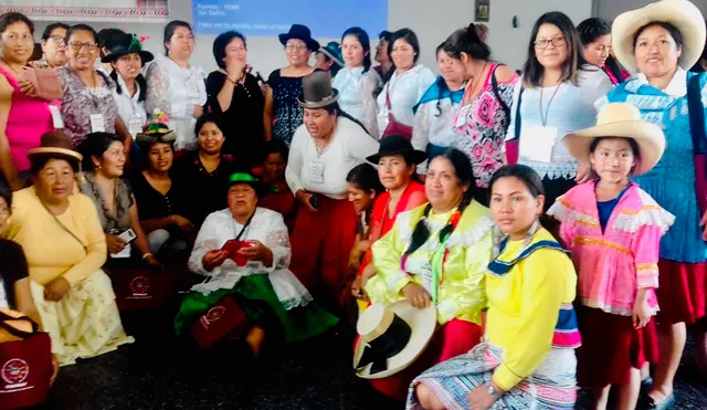 Cajamarca participa en el Congreso Nacional de Mujeres Indígenas Andinas y Amazónicas