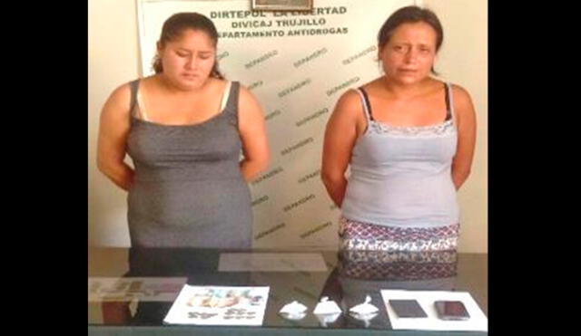 Trujillo: Mujeres escondían droga en caja fuerte