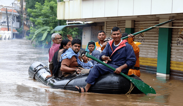 Inundaciones en la India han dejado 324 muertos en diez días 