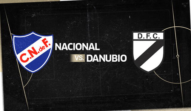 Nacional vs Danubio EN VIVO por la fecha 12 del Campeonato Uruguayo. Composición: Fabrizio Oviedo