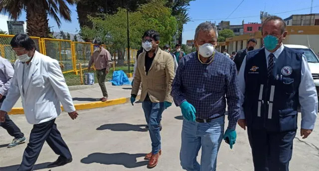 Autoridades de Arequipa informaron que el Honorio Delgado atenderá pacientes con COVID-19.