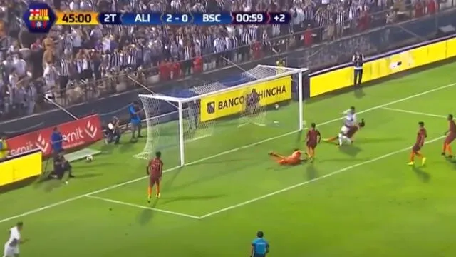 Alianza Lima vs Barcelona SC: Affonso anotó el 3-0 en la 'Noche Blanquiazul' [VIDEO]