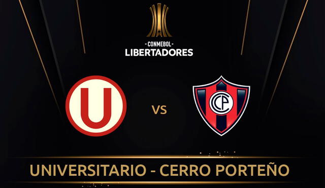 Universitario enfrentará a Cerro Porteño por la segunda fase de la Copa Libertadores. Foto: Difusión