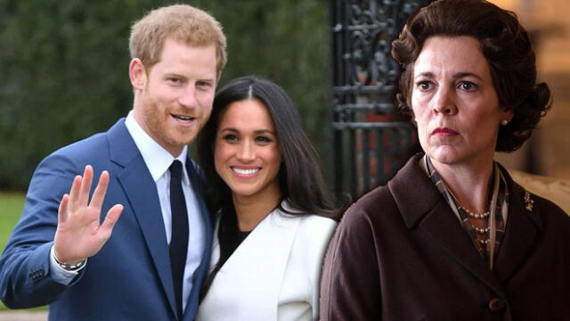 The Crown tocaría la renuncia del príncipe Harry y Meghan Markle