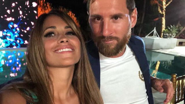 Lionel Messi fue tendencia por intensas caricias a Antonela Roccuzzo en plena fiesta