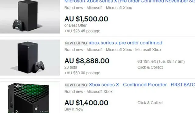 El grupo de especuladores es el mismo que acaparó miles de PS5 y ahora se hicieron con una cifra exagerada de unidades de Xbox Series X para venderlas a mayor precio. Foto: Pure Xbox