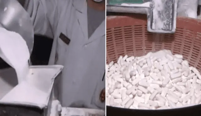 Paracetamol adulterado era fabricado en local clandestino de La Victoria. Foto: Captura Latina