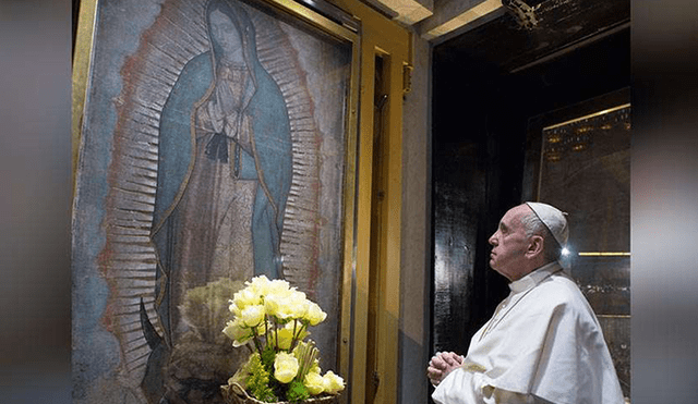 Papa Francisco saluda a México por día de la Virgen de Guadalupe