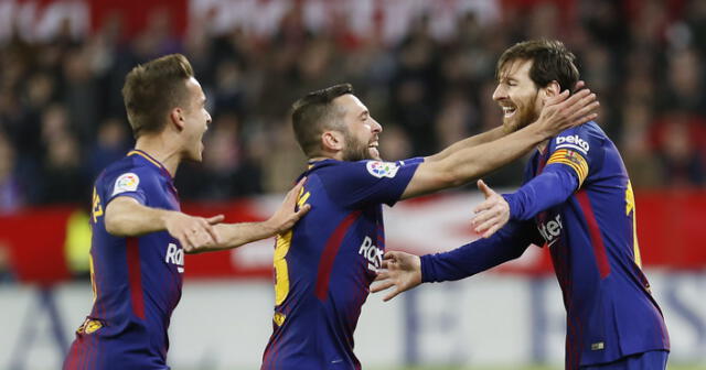 Lionel Messi salva el invicto del Barcelona