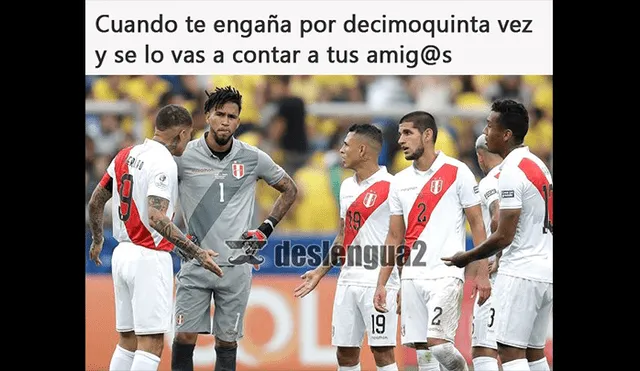 Perú vs Brasil: memes tras la derrota de la bicolor en la Copa América. | Foto: Facebook