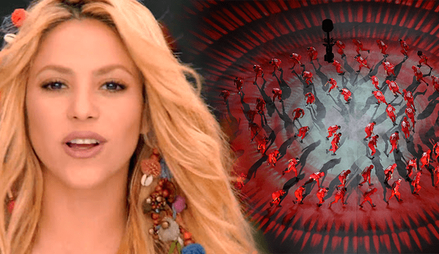 Shakira fue recordada en el Mundial Qatar 2022 cuando sonó "Waka Waka". Foto: composición LR/ captura de Youtuve/ @fifaworldcup_es