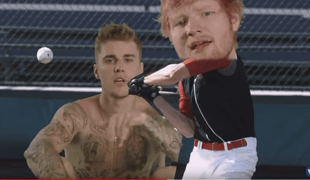 Justin Bieber marca su retorno a la música con divertido video al lado de Ed Sheeran