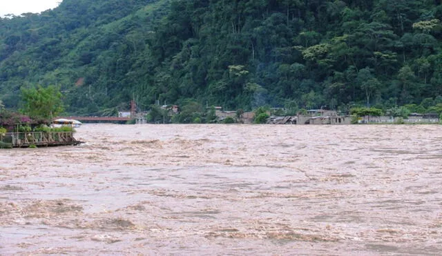 Senamhi advierte que los principales ríos de la selva se mantienen en alerta roja
