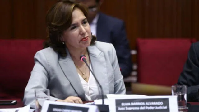 Jueza Elvia Barrios niega injerencia en contratación de su esposo en el JNE