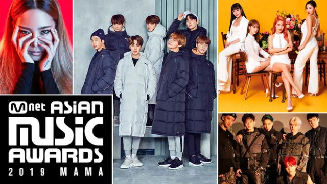 Entre los grandes favoritos de los Mnet Asian Music Awards destacan Chungha, BTS, MAMAMOO y EXO.