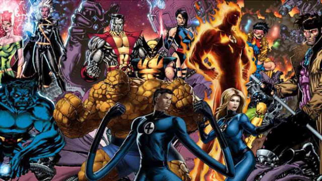 Marvel prepara crossover entre X-Men y Los 4 fantásticos