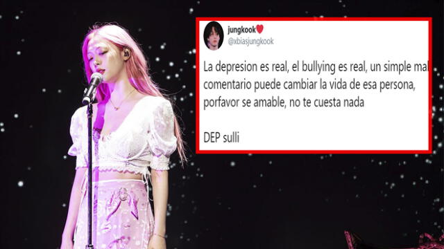 Sulli falleció a los 25 años: Fans preocupados por depresión que viven algunos famosos