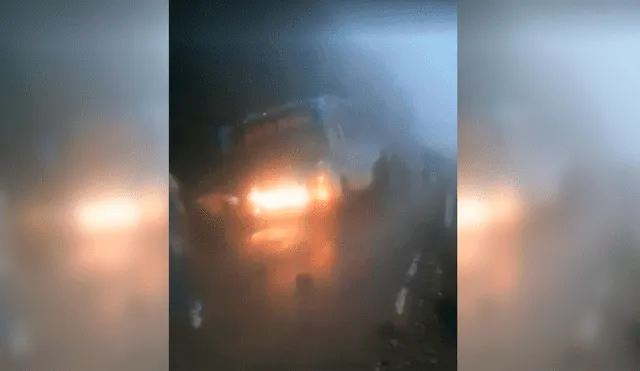 Pasajeros se salvan de trágico accidente en la carretera Canchaque – Huancabamba [VIDEO]