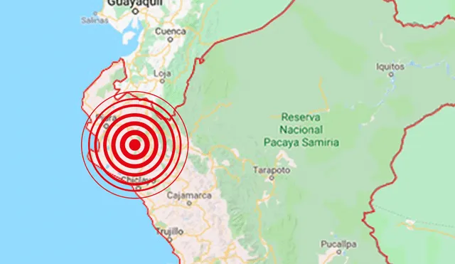 IGP registró sismo de magnitud 4.1 en Piura