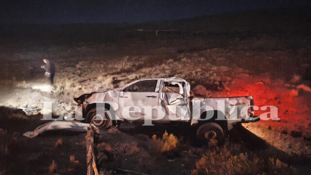 Tragedia en la carretera Arequipa - Puno. Foto: La República
