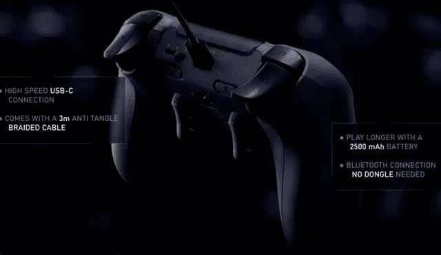 DualShock 5 de PS5 contaría con gatillos en la parte trasera. Foto: LetsGoDigital