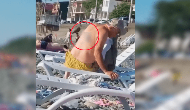 Vía Facebook. Muchos usuarios se identificaron con el protagonista del clip, quien interrumpió su plácido descanso en la playa porque pensó que le habían robado su celular.