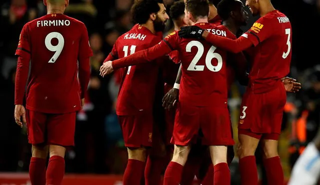 Liverpool está en primer lugar de la Premier League y es el único equipo invicto tras 27 fechas. (Foto: Getty Images)