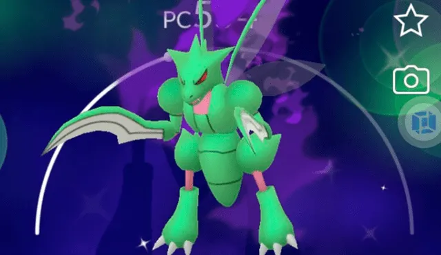 La variante shiny de Scyther oscuro ha sido activado en Pokémon GO.