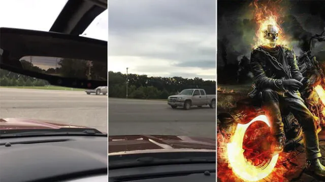 Facebook Viral: Se encuentran con ‘Ghost Ride’ viajando por carretera [VIDEO]