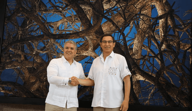 Martín Vizcarra e Iván Duque encabezaron el V Gabinete Binacional Perú - Colombia