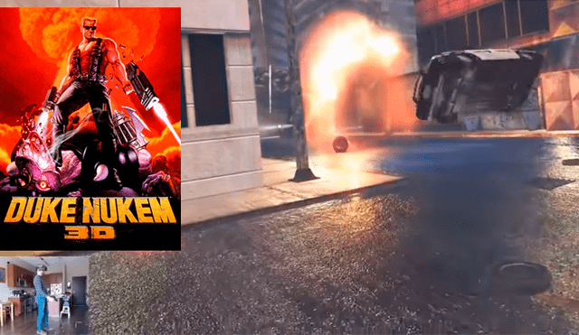 El clásico Duke Nukem 3D rejuvenecido y con realidad virtual integrada [VIDEO]