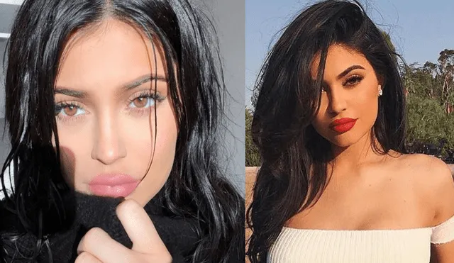 Kylie Jenner se quitó el relleno de labios y se muestra en Instagram