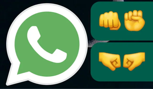 Estos emojis de WhatsApp están presentes en iOS y Android. Foto: composición LR