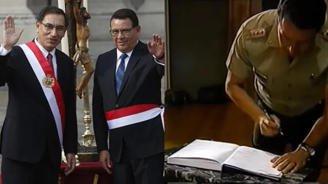 José Huerta: denuncian que flamante ministro de Defensa firmó “Acta de Sujeción” [VIDEO]