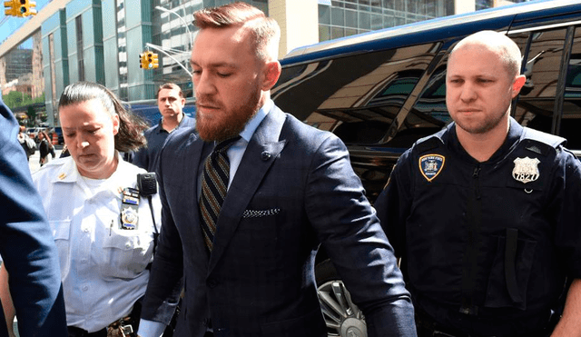 La sentencia a Conor McGregor tras cometer terrible incidente