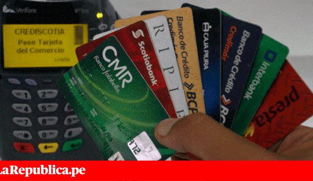¿En qué posición está Perú en el top de los países que más usan tarjetas de crédito?