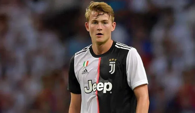 Matthijs de Ligt no está teniendo una buena temporada con la Juventus.