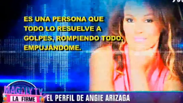 Magaly Medina arremete contra Angie Arizaga por defender a Nicola Porcella