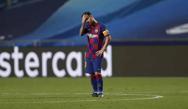 El futuro de Lionel Messi es incierto y no se sabe si continuará en el Barcelona. Foto: AFP